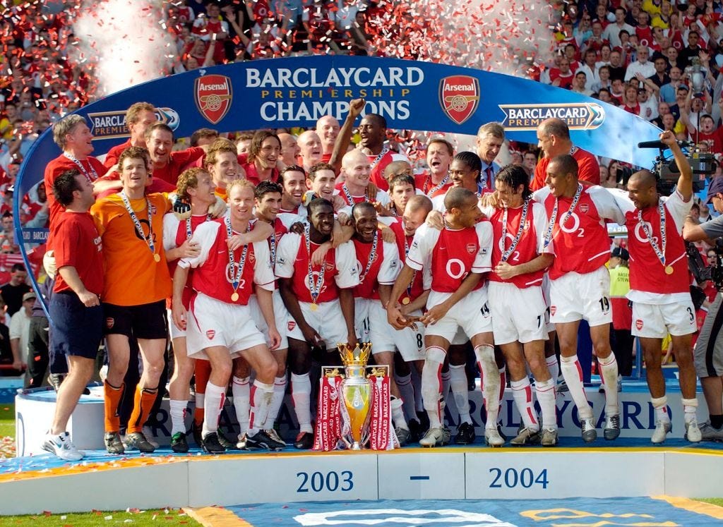 Arsenal become The Invincibles - Top 30 Premier League moments: No. 4 Arsenal become The Invincibles - Top 30 Premier League moments: No. 4