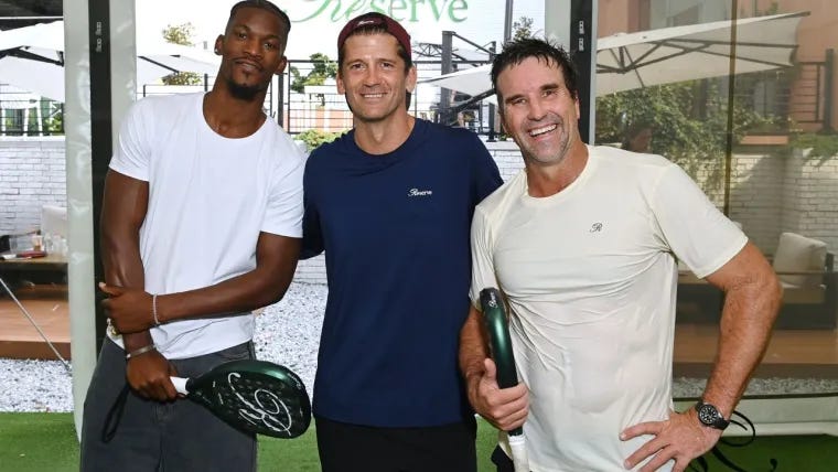 Jimmy Butler and Owen Wilson headline celebrity night at New York padel event image