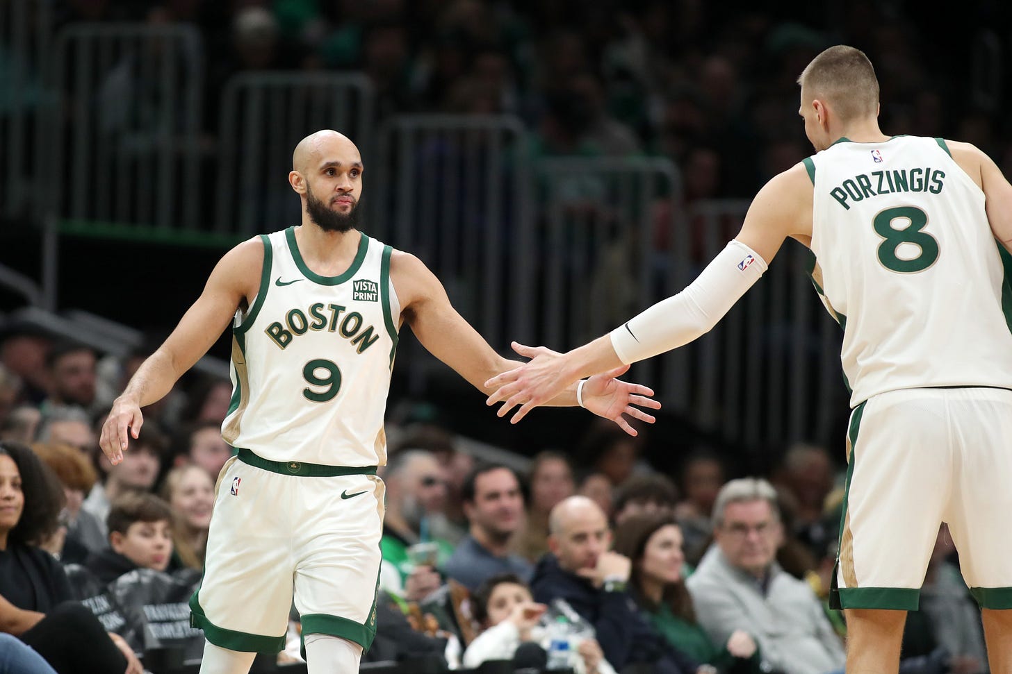 Marc D'Amico on X: "DERRICK WHITE (non-All-Star) 21 pts | 7 asts | 6 rebs |  8/14 FGs KRISTAPS PORZINGIS (non-All-Star) 31 pts | 3 rebs | 2 blks | 13/19  FGs