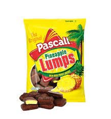 A bag of pineapple lumps.