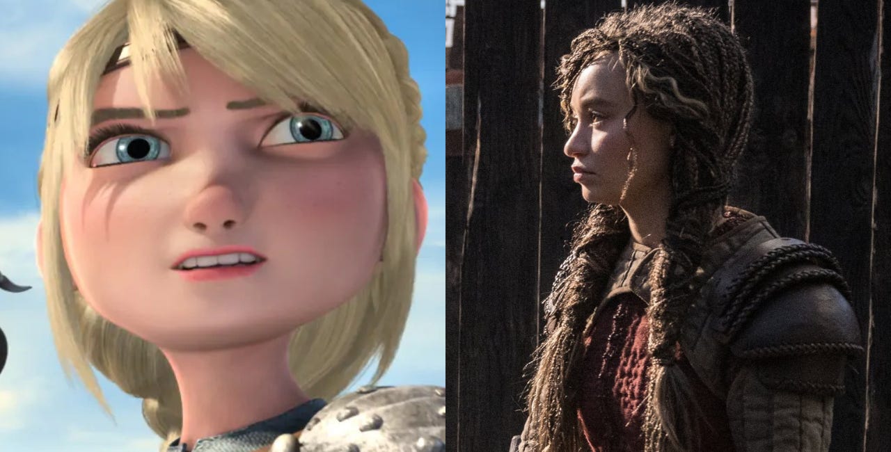 Universal Studios, DreamWorks, And Hollywood Sycophants Get Roasted For Race Swap Of Astrid In 'How To Train Your Dragon'