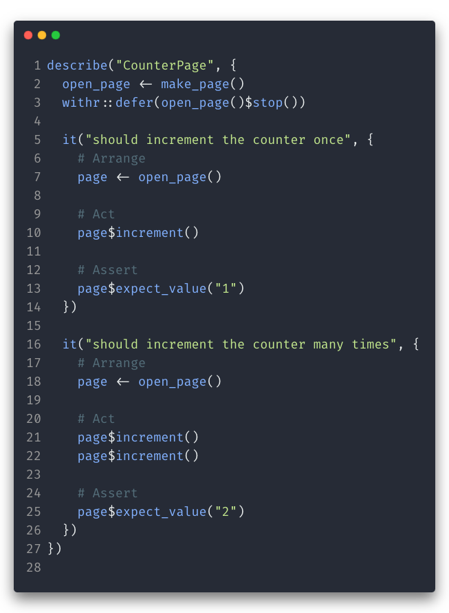 Code block 7 Code block 7