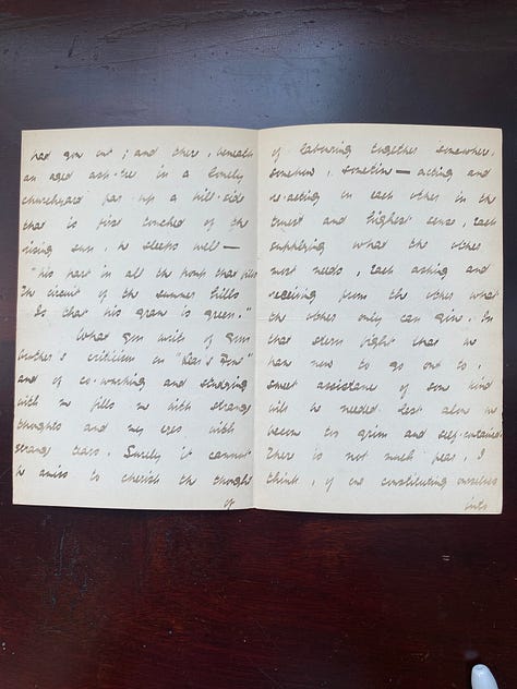 Ebenezer's January 12, 1891 letter written in tight cursive. 