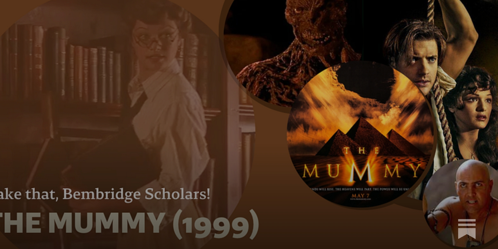 The Mummy (1999) - by A. Perry - Monsters \u0026 Mullets, image size:1600x800