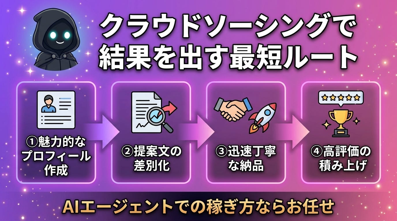 クラウドソーシングで結果を出す最短ルート クラウドソーシングで結果を出す最短ルート