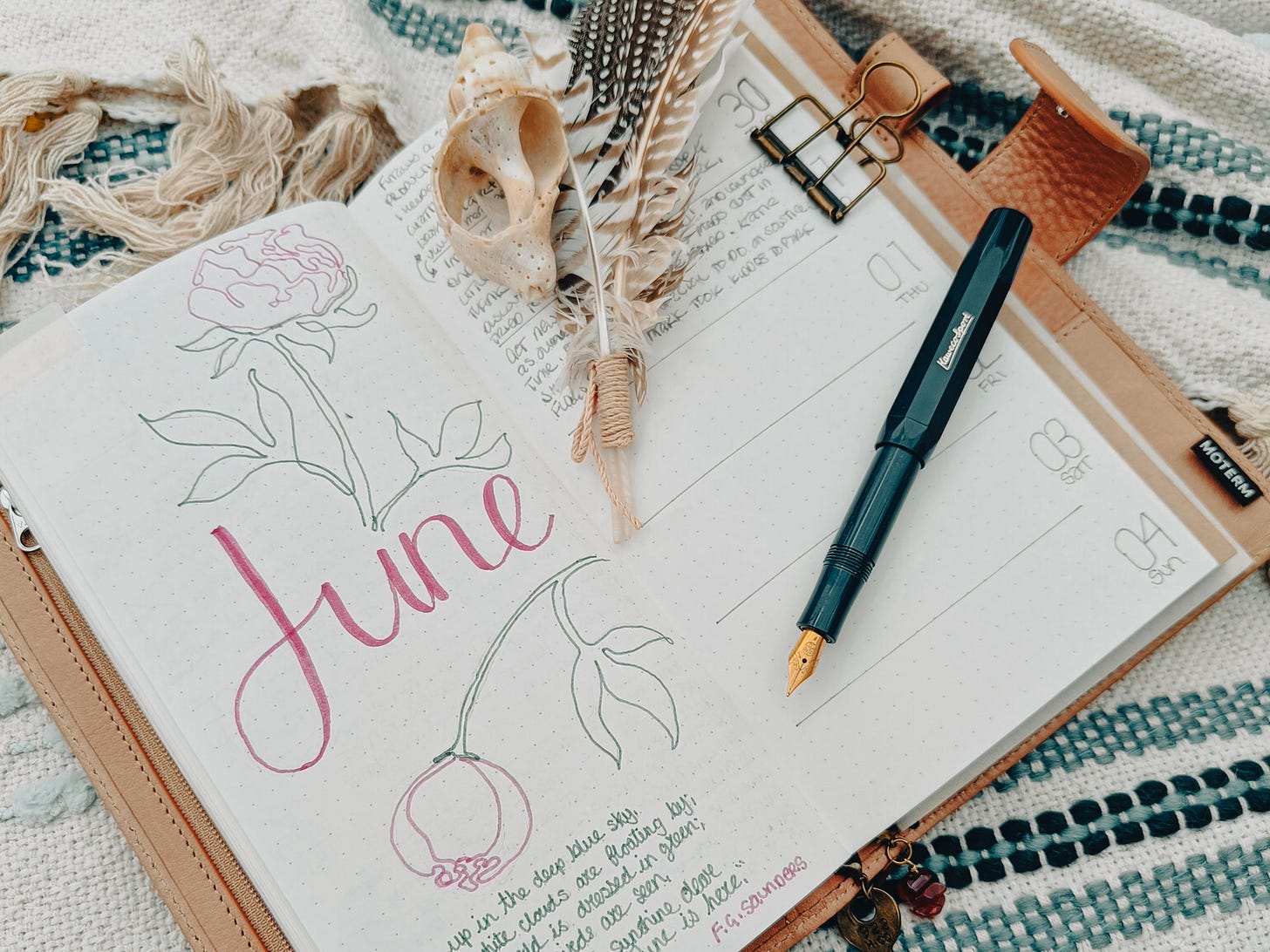 Example of Chloe's gratitude journal Example of Chloe's gratitude journal