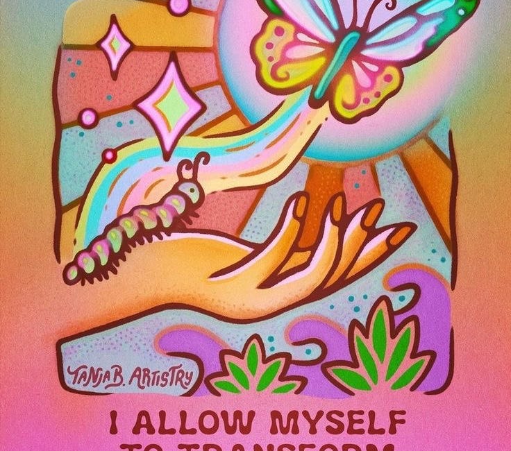 I Allow Myself To Transform