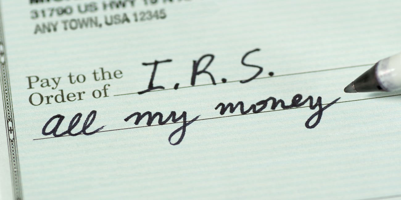 Taxes pay for nothing.