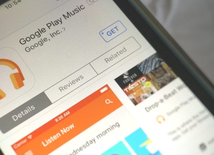 Google play music android