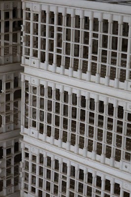 stack of chicken crates