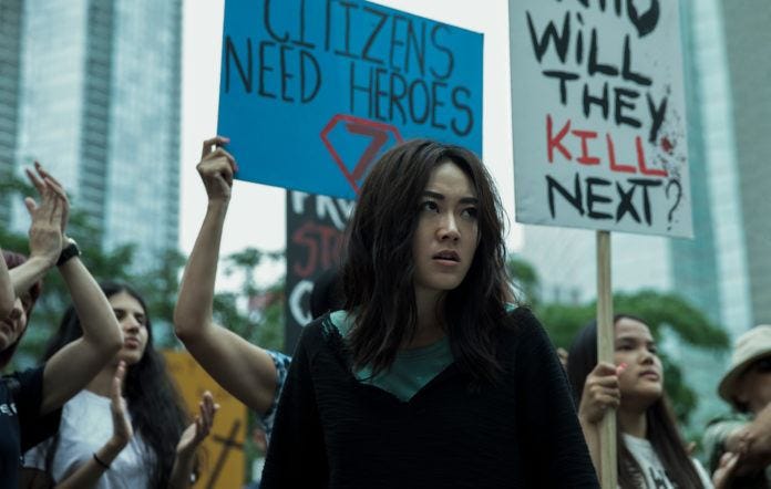 Kimiko takes revengeon Stormfront at rally The Boys 2020 Kimiko takes revengeon Stormfront at rally The Boys 2020