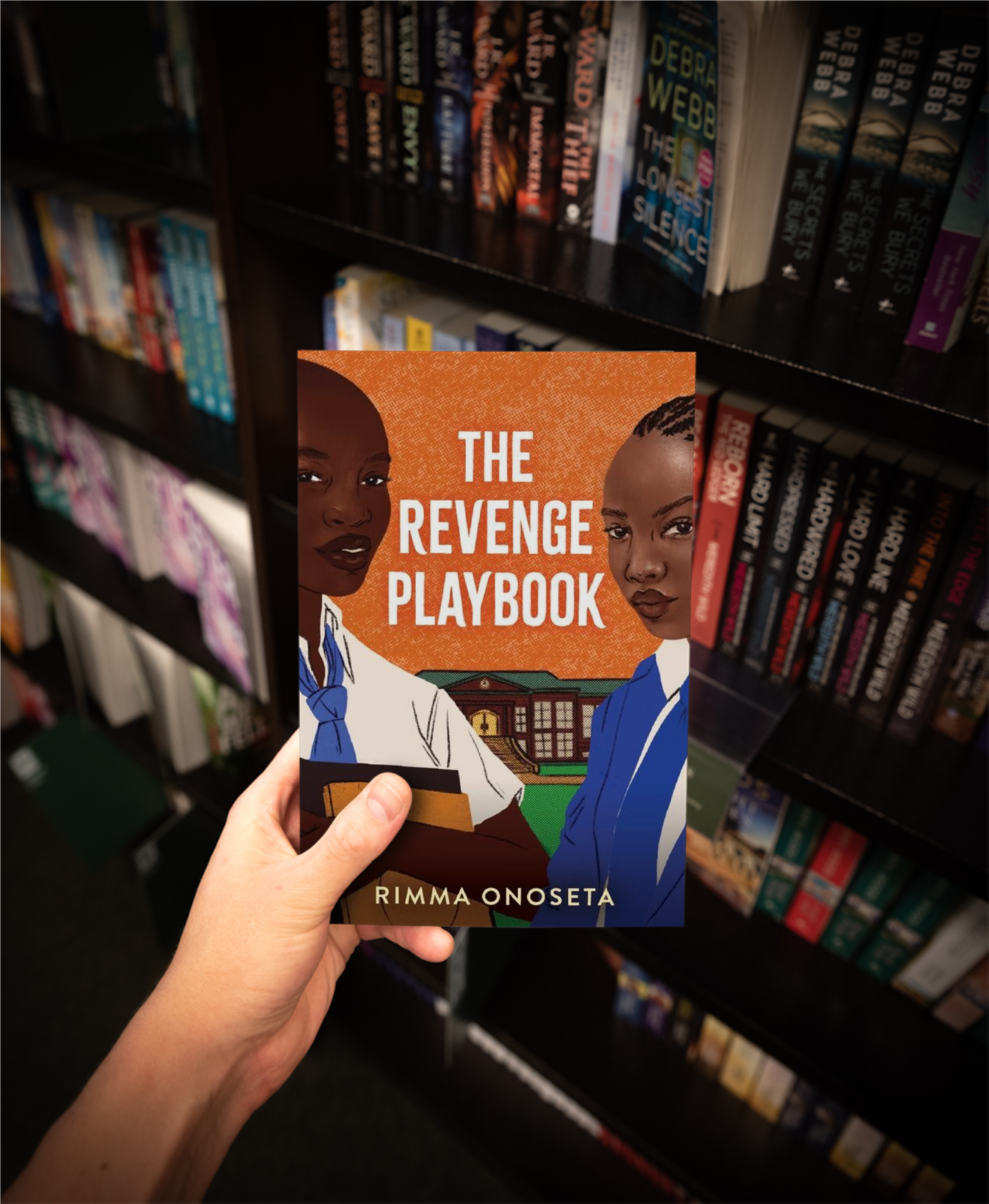 Someone holding "The Revenge Playbook" Someone holding "The Revenge Playbook"