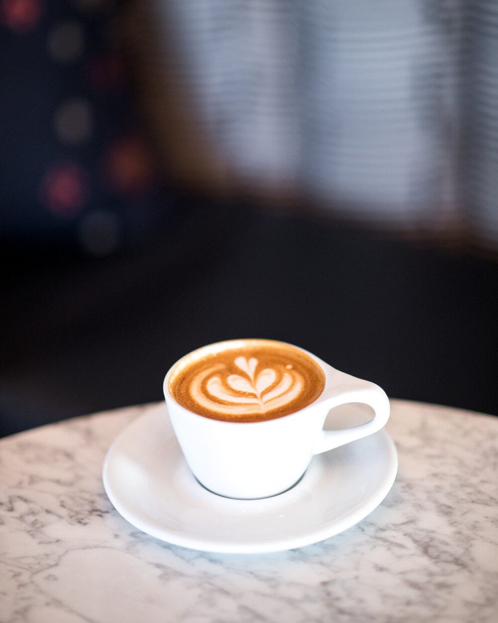 Cappuccino at Chattahoochee Coffee Co. at the Eddy.