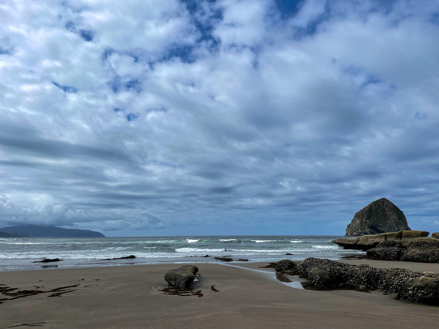 low tide on Cape Kiwanda