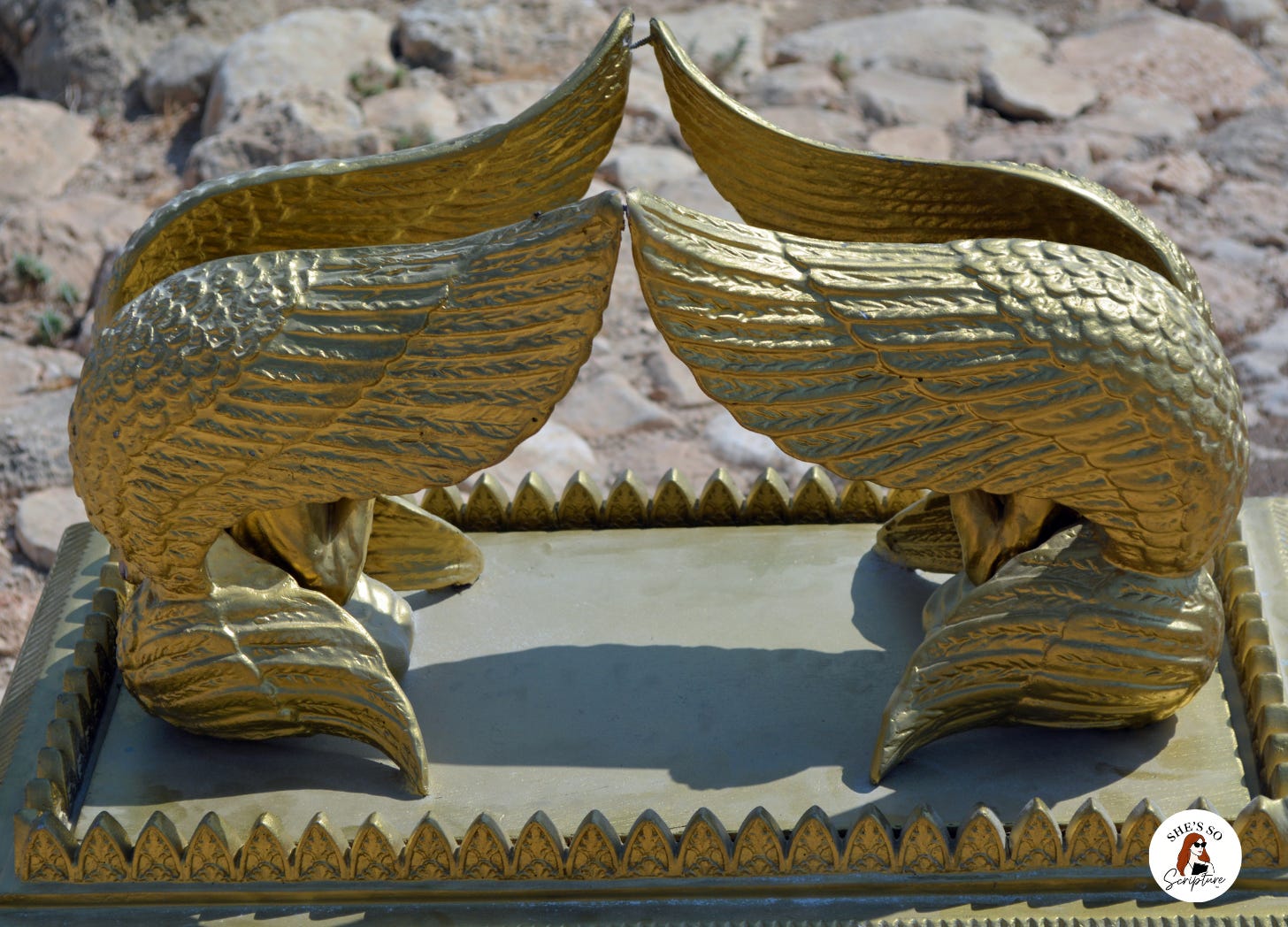 The cherubim on the ark