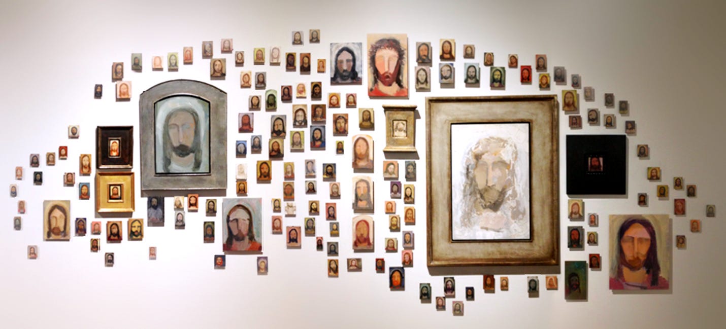 A wall with pictures of person

AI-generated content may be incorrect.