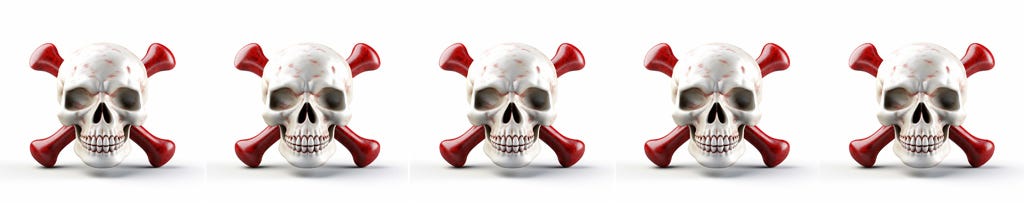 5 of 5 skulls