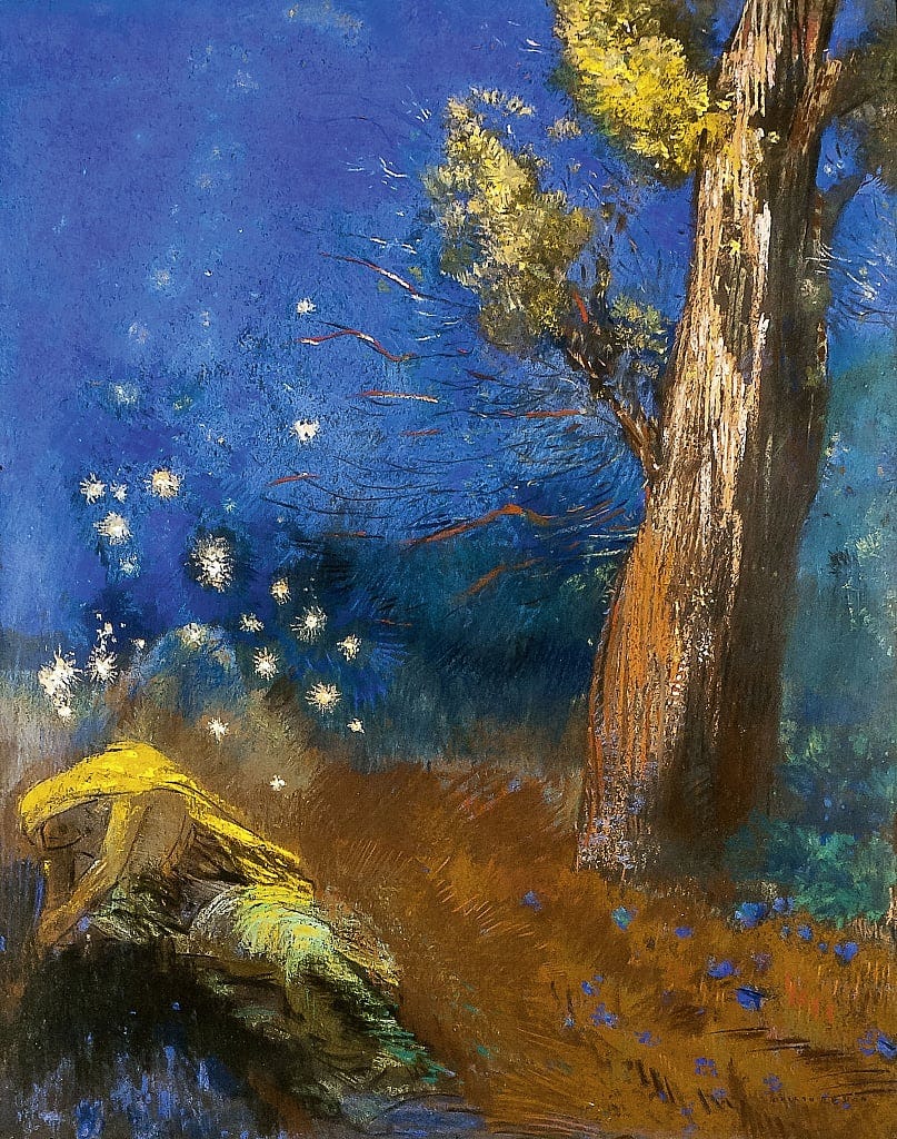 Symbolist vision by Redon Symbolist vision by Redon