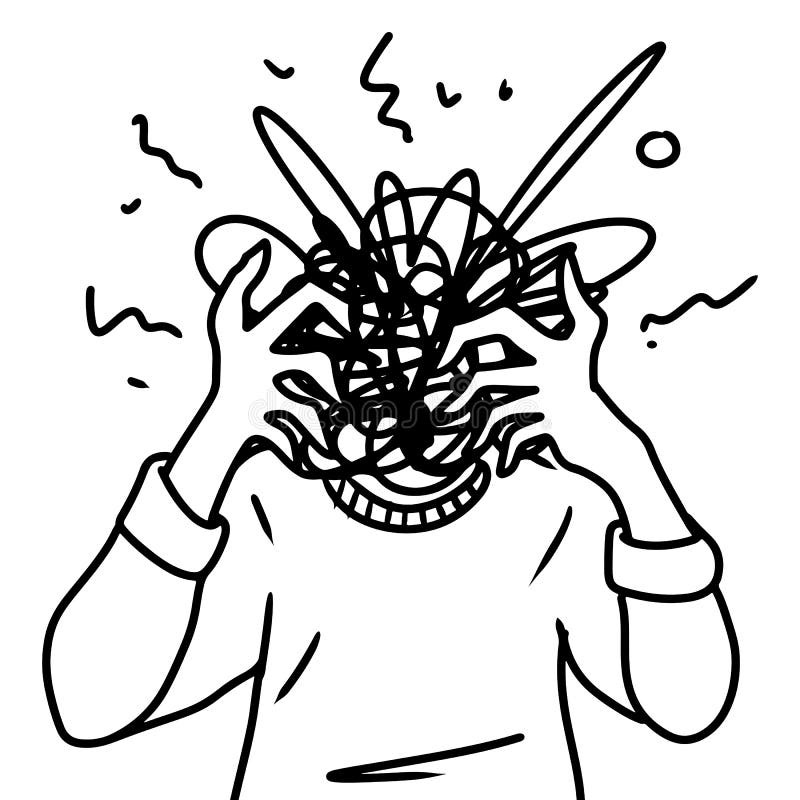 Anxiety Touch Stock Illustrations – 550 Anxiety Touch Stock Illustrations,  Vectors & Clipart - Dreamstime