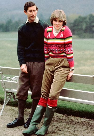 Lady Di.....her honeymoon