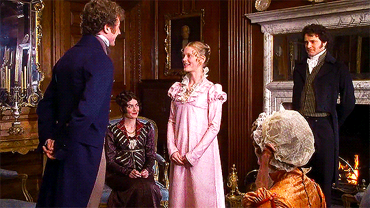 GIF of Georgiana meeting Bingley.