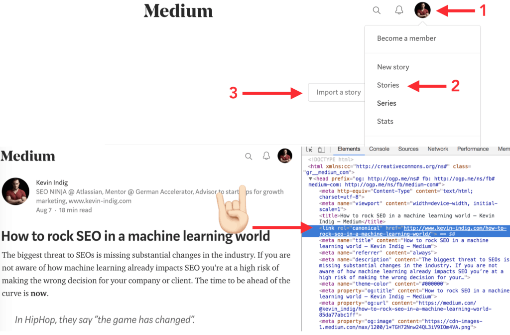 medium import function