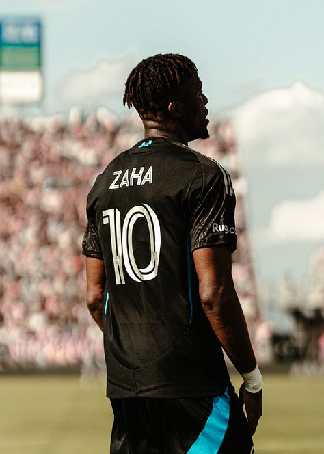 Charlotte players walk out during Inter Miami CF vs. Charlotte FC, March 9