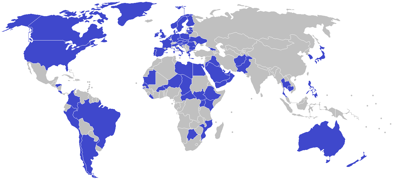 The US has military bases in 80 countries. All of them must close.