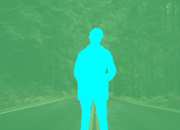 CoreML Semantic Segmentation Foreground and Background