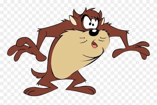 Tasmanian Devil Clipart Banner - Tasmanian Devil Cartoon - Png Tasmanian Devil Clipart Banner - Tasmanian Devil Cartoon - Png