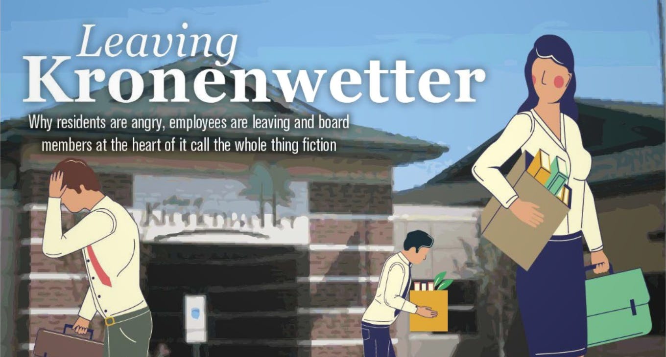 Kronenwetter, WI employees leaving