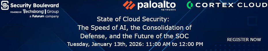 State of Cloud Security: The Speed of AI, the Consolidation of Defense, and the Future of the SOC (Jan. 13th) State of Cloud Security: The Speed of AI, the Consolidation of Defense, and the Future of the SOC (Jan. 13th)