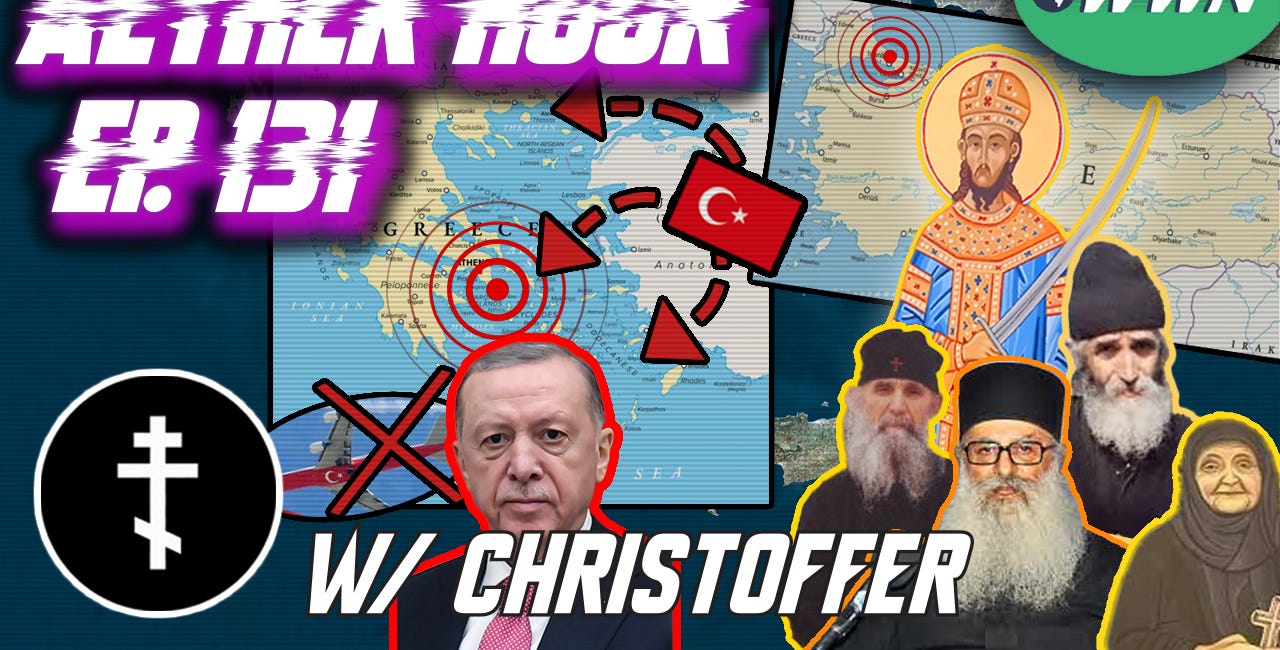 How Erdogan Will Fall, WWIII Prophecies, What Comes Next, Greece/Turkey/Russia, & MORE w/ Christoffer! Aether Hour Ep. 131