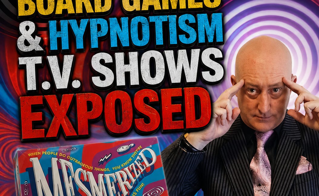 HYPNOTIZED - A NEW BOARD GAME FROM ROYLE HYPNOTIST?