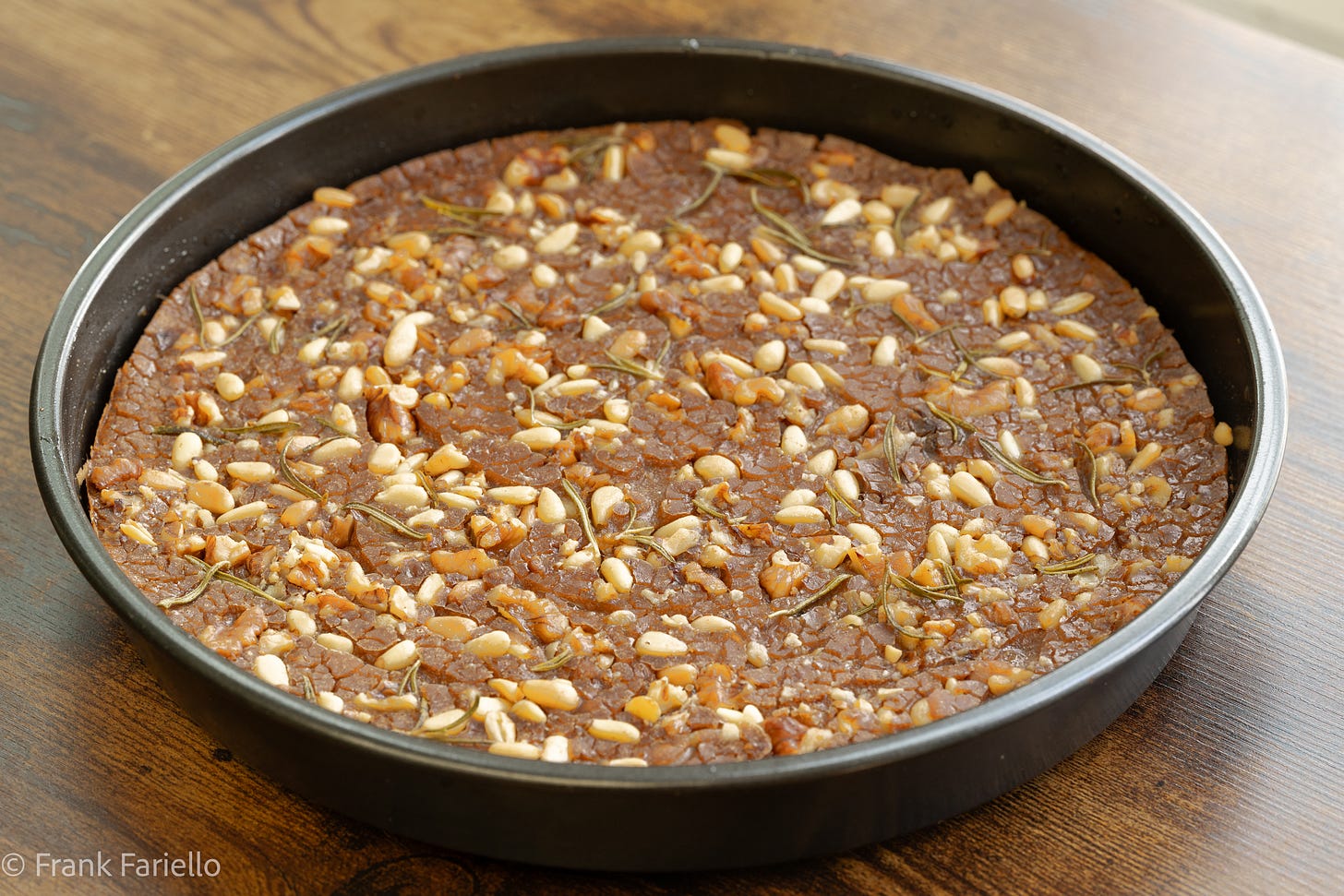 Castagnaccio (Italian Chestnut Cake)