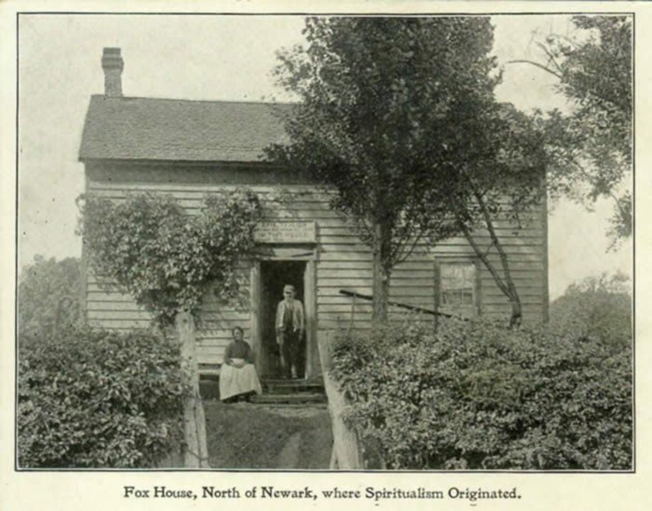 A postcard image of the Fox family cottage.<span class="_Credit">(Photo Courtesy of the Newark-Arcadia Historical Society)</span> A postcard image of the Fox family cottage.<span class="_Credit">(Photo Courtesy of the Newark-Arcadia Historical Society)</span>