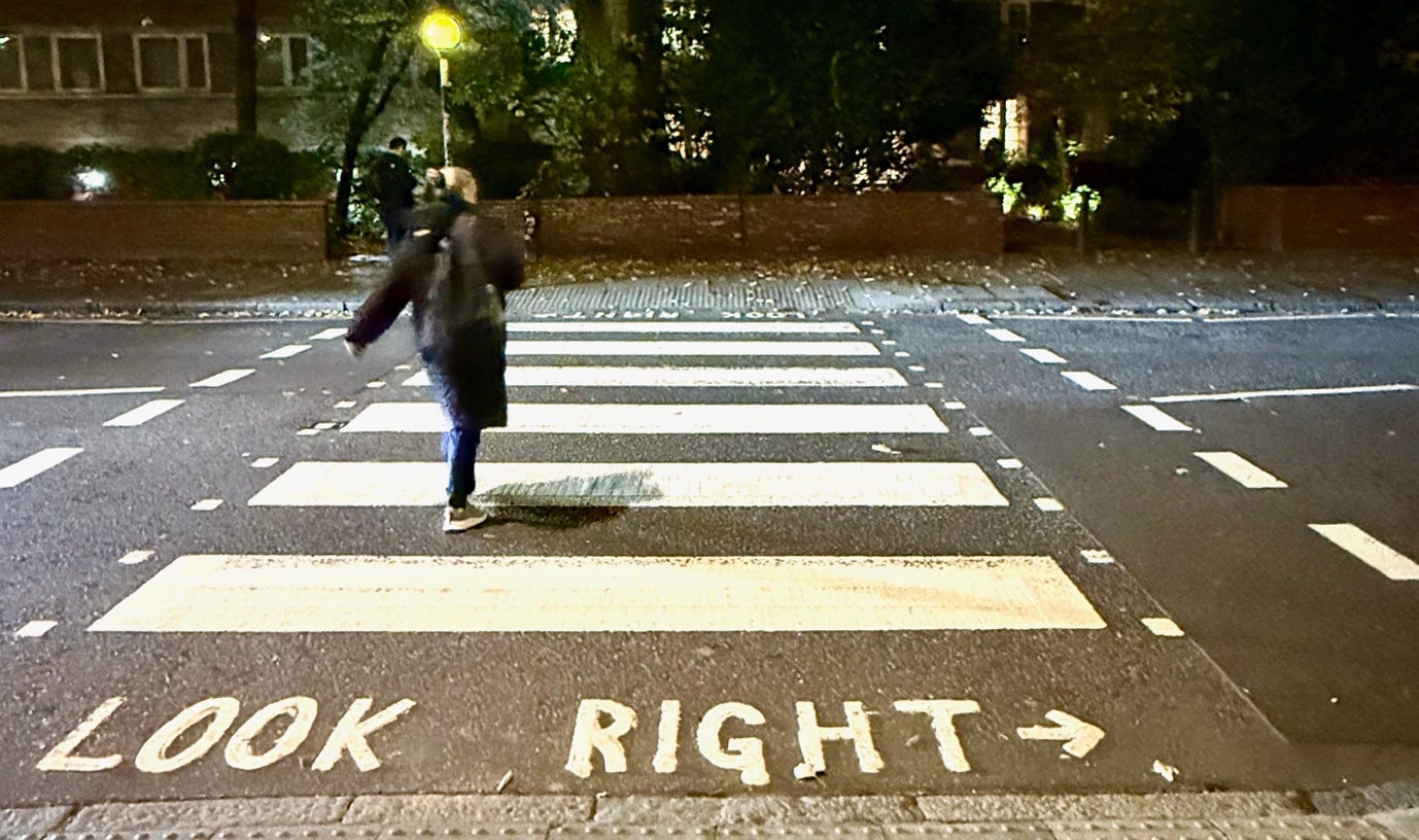 A person crossing a street

AI-generated content may be incorrect.