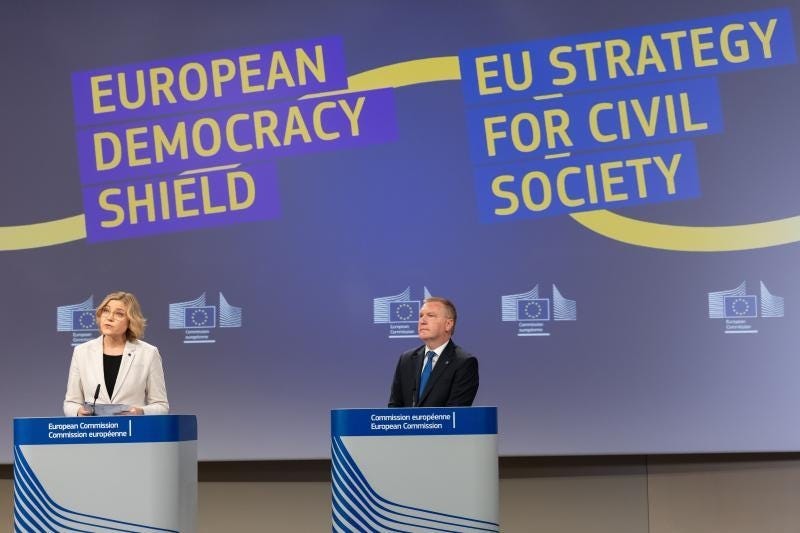 The EU Democracy Shield Against Fascism - by Public Servant