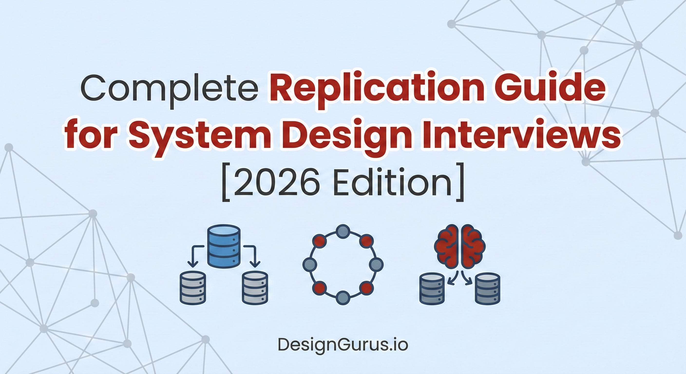 The Complete Replication Guide for System Design Interviews [2026 Edition]