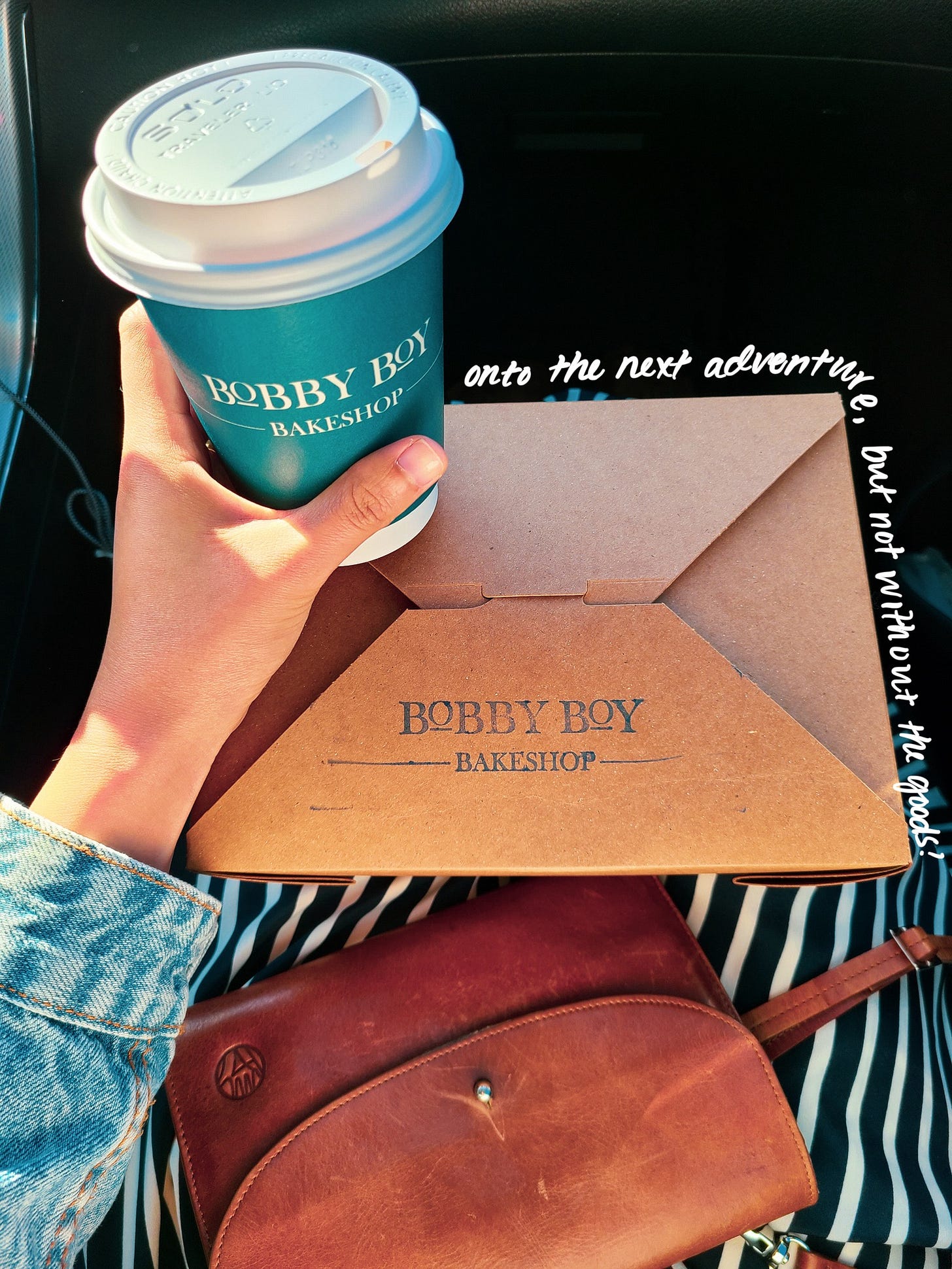 Bobby Boy Bakeshop to-go look