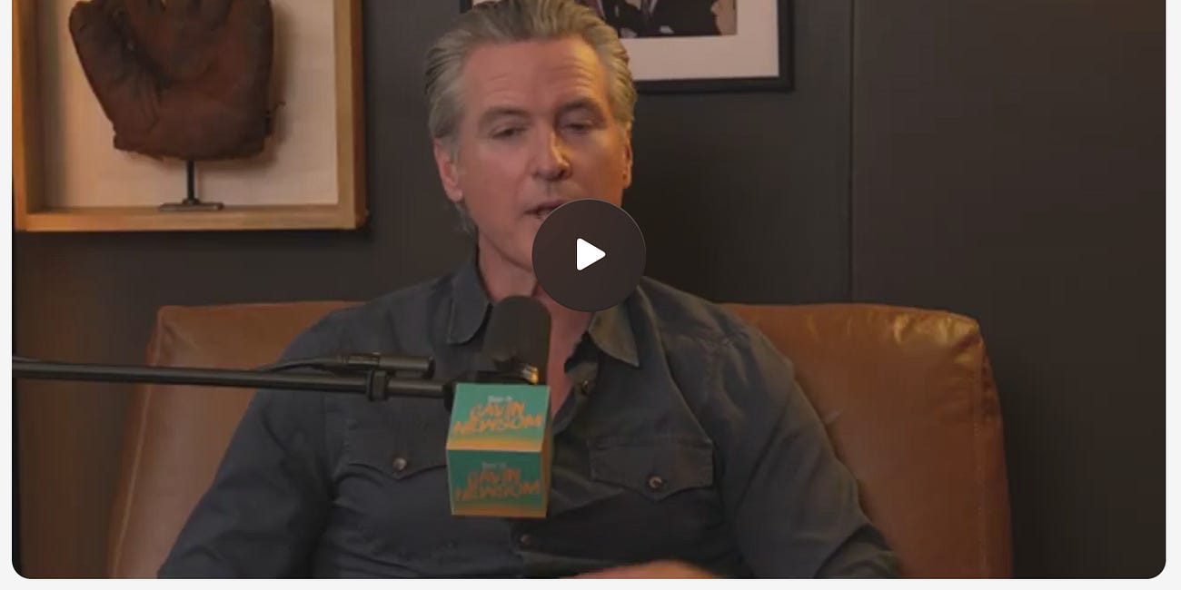 💔After He Denies Genocide and Professes His "Crystal Clear Love" for Israel, I Will Oppose Gavin Newsom if He Runs for President