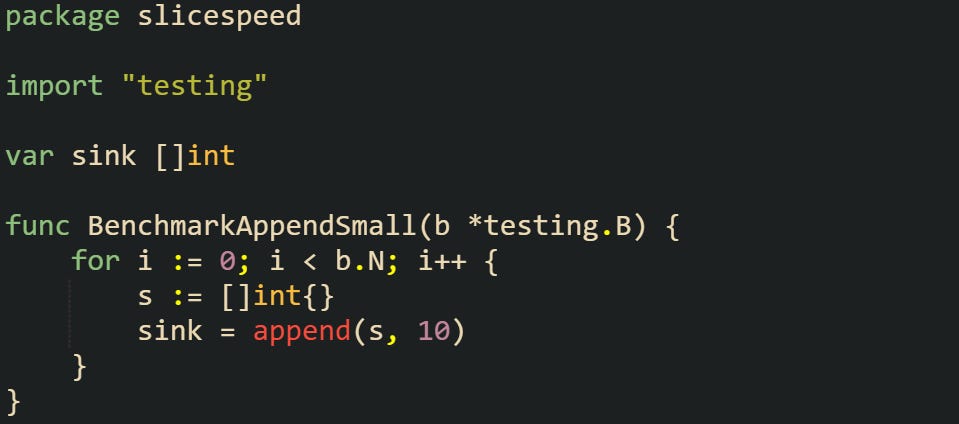 Go Testing Benchmarks and How They Are Measured