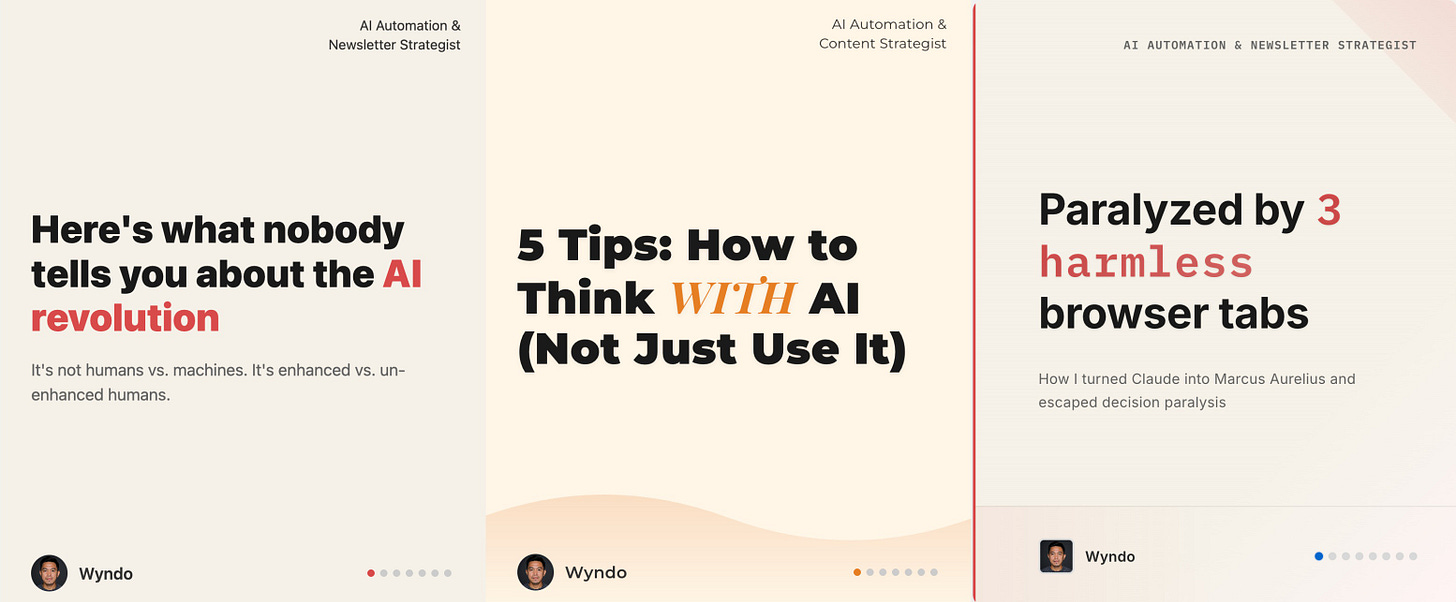 LinkedIn Carousels Design LinkedIn Carousels Design
