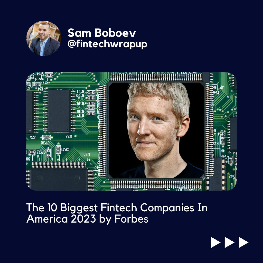 Fintechs, you are not a super-app; The 10 biggest fintech companies in  America 2023; Open finance: The opportunity to support small businesses;