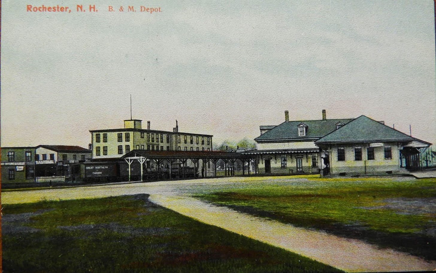 A Trek Along the Cocheco Railroad
