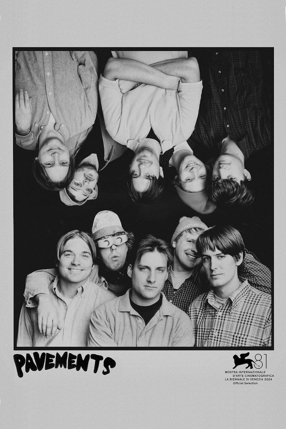 the poster for the film Pavements