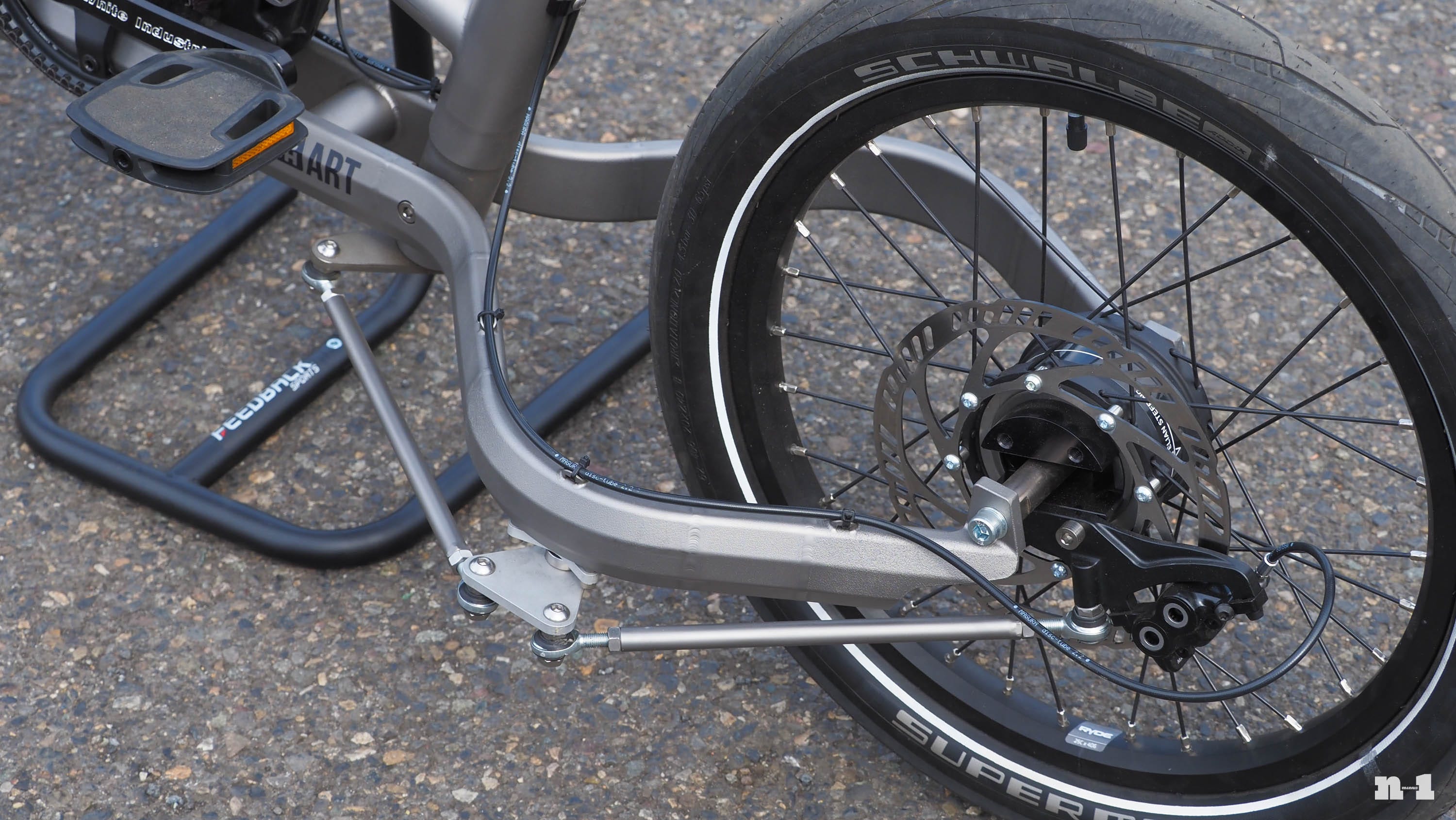 Schwift Cycles Schart steering linkage