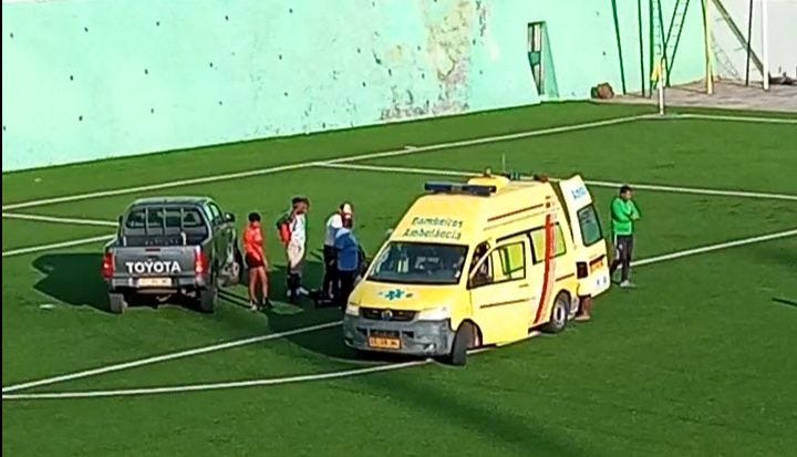 May be an image of soccer, ambulance, van and text May be an image of soccer, ambulance, van and text