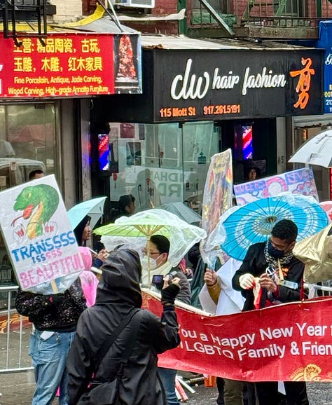 chinese new year parade, chinatown, nyc