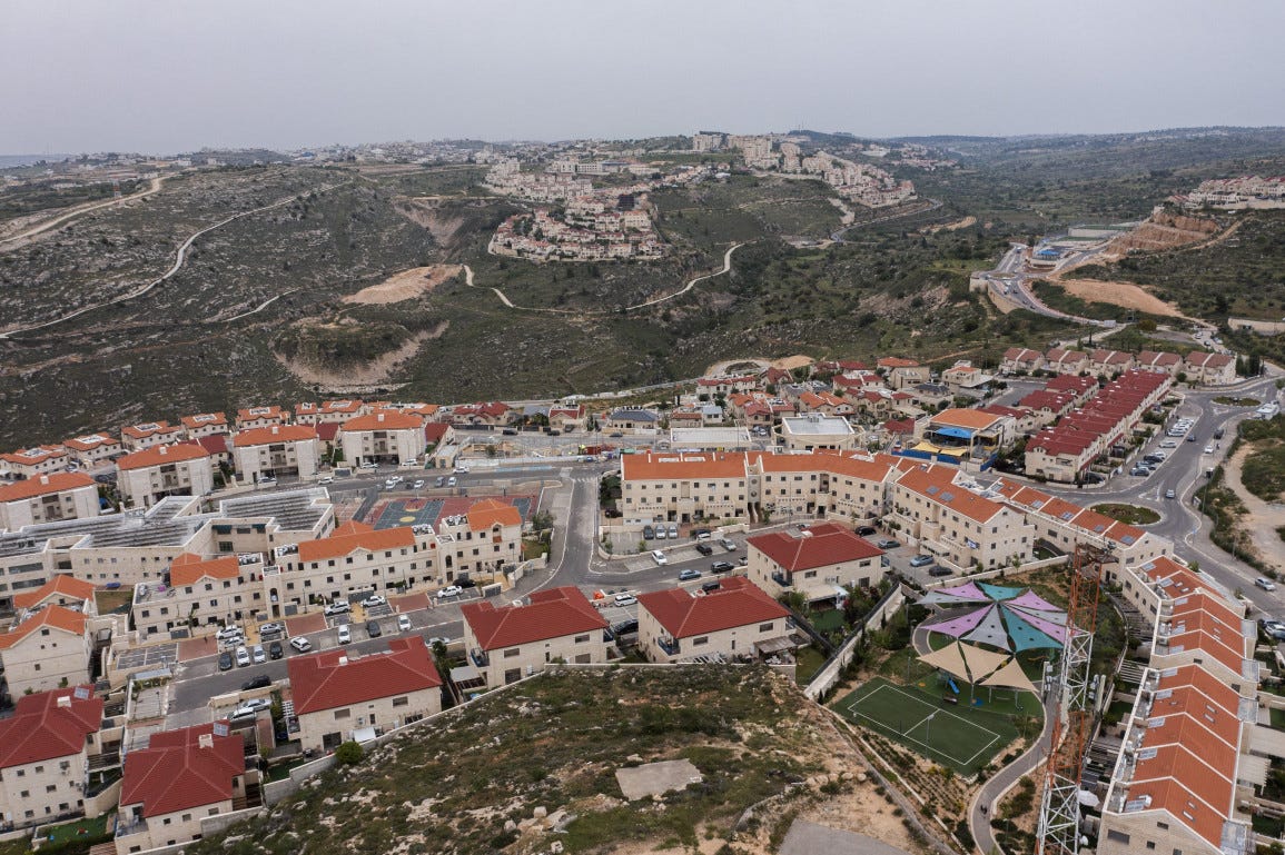  La colonie israélienne à Efrat, en Cisjordanie.